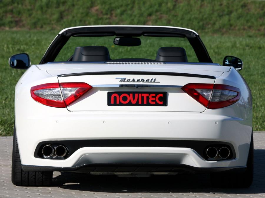  Maserati GranCabrio Tridente by Novitec Rosso 2011 года  (фото 47 из 51)